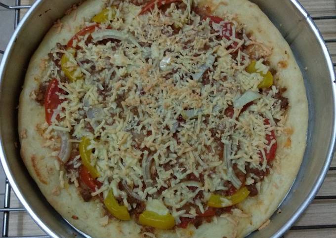 Pizza Enak Dan Empuk (resep Xanderskitchen)