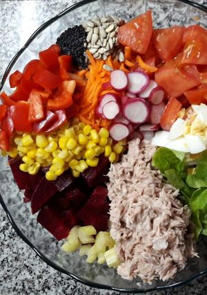 Una foto de Ensalada completa #SOSFranco