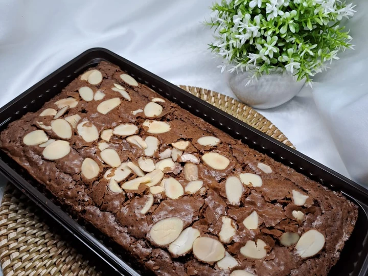Langkah Mudah untuk Membikin Resep Brownies shiny crust yang Bisa Manjain Lidah Anti Ribet, Menggugah Selera