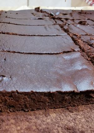 Tojásmentes Keto Protein Brownie recept fotója