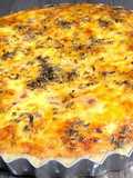 Quiche de queijo simples