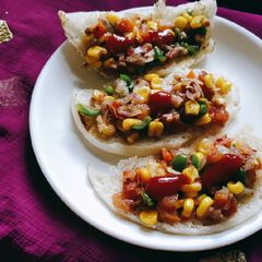 A picture of Brushetta.