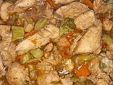 Pollo con vegetales