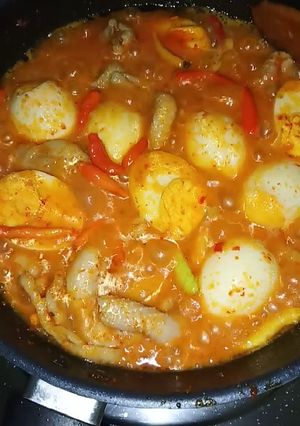 Foto resep Bali Telur Kulit Ayam