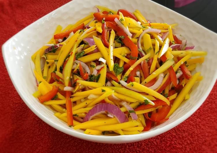 Step-by-Step Guide to Prepare Perfect Spicy Mango Salad