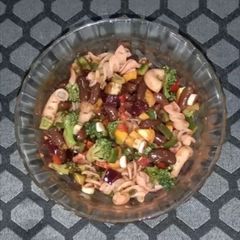 A picture of Healthy Rajma Pasta Salad.