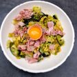 °Tagliatelles de courgettes à la carbonara°