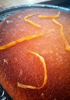 Une photo de Gâteau fondant à l'orange