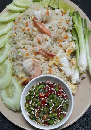 รูปของ ข้าวผัดทะเล #รักบ้านเกิด