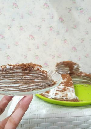 Foto resep Chocolate Millie Crepe 🍫🍫