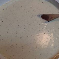 A picture of Homemade Alfredo Sauce.