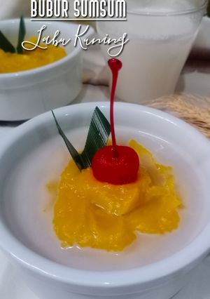 Foto resep #061 Bubur Sumsum Labu Kuning