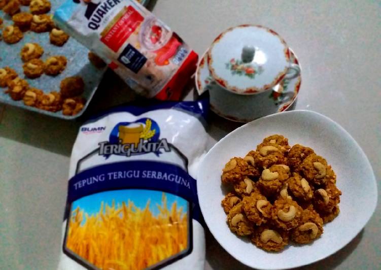 Rahasia Bikin Havermout cookies resep Ibu, Enak Banget