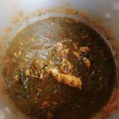 ملوخيه بالدجاج بطريقه سهله🍛-レシピのメイン写真