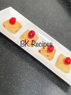 Cherry Shortbread🍒 செய்முறை முக்கிய புகைப்படம்