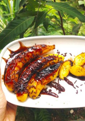 Foto resep Pisang coklat simpel dan enak