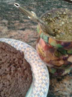 Una foto de Cookies sin gluten en microondas (de almendra y chocolate!)
