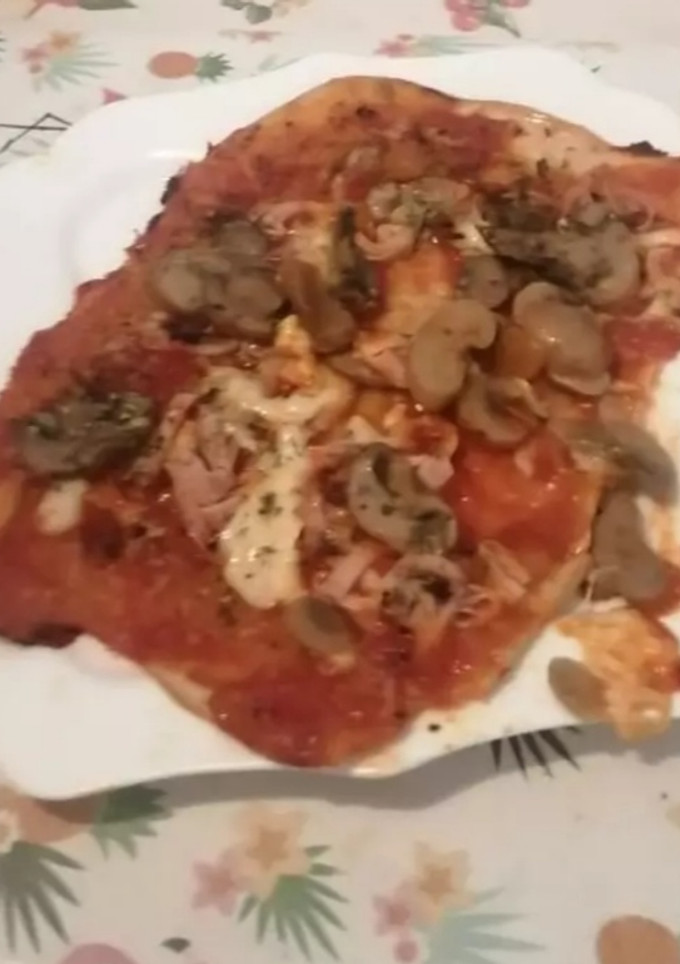 Una foto de Pizza casera