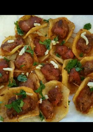 A picture of Butterfly chicken sticks.