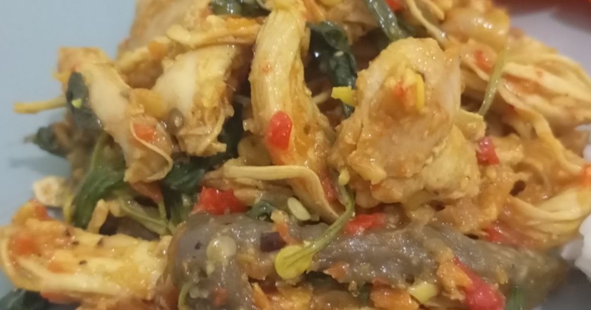Ayam suwir kemangi (versi diet)