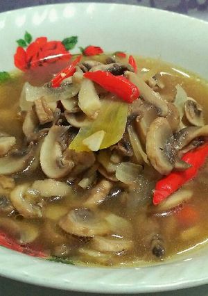 Foto resep Jamur Kancing Masak Bawang