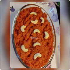 A picture of Gajar Ka Halwa.