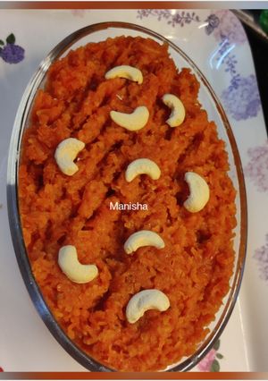 A picture of Gajar Ka Halwa.
