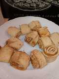 Cinnamon rolls de avena y plátano en la airfryer