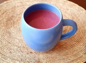 Una foto de Atole de zarzamora