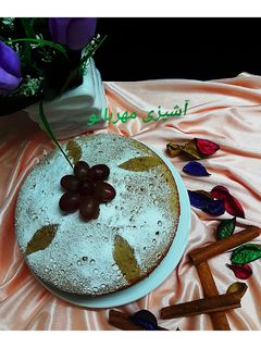 عکسی از دستور کیک دارچینی قابلمه ای