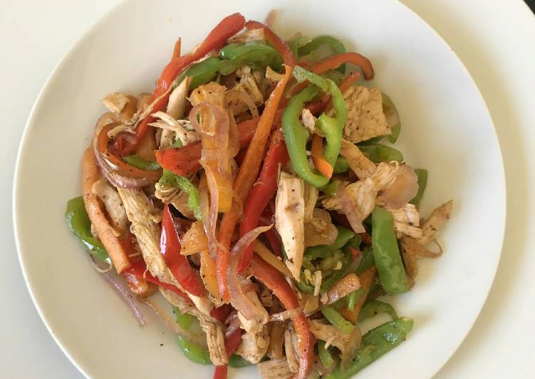 Simple Way to Make Favorite Shredded Chicken Stir fry