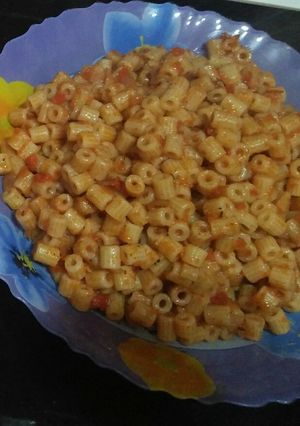 صورة لوصفة معكرونه