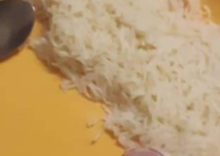 Step-by-Step Guide to Prepare Homemade Plain rice