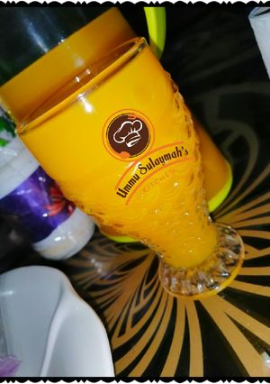A picture of Mango Juice 🍹.