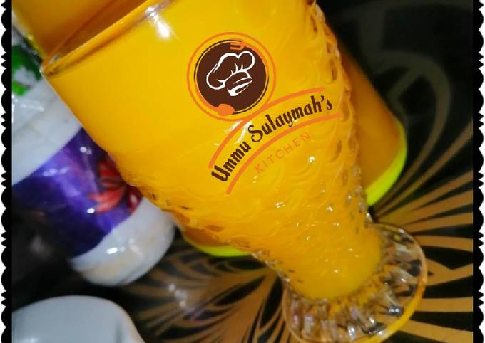 Mango Juice 🍹 Recipe by Ummu Sulaymah - Cookpad