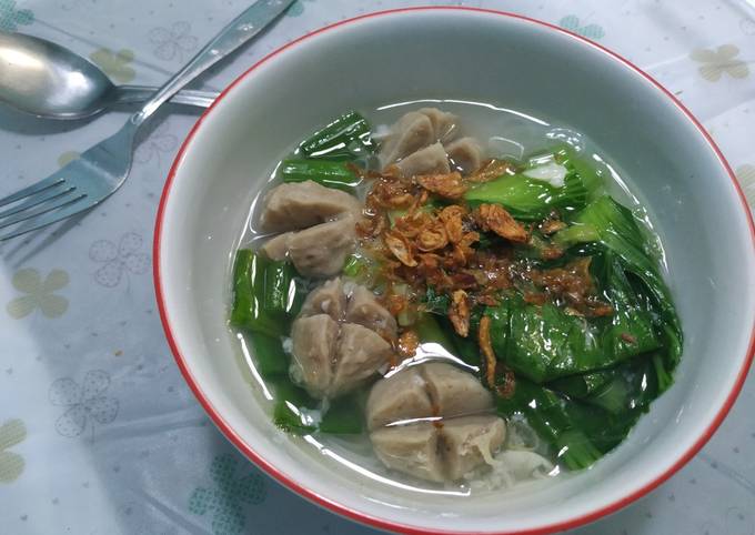 Bakso sapi kuah resep rumahan