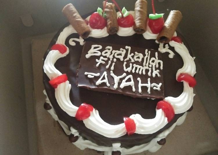 Langkah Mudah untuk Menyiapkan Blackforest, Enak Banget