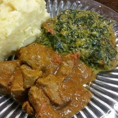 A picture of Liver Stew with Mrenda.