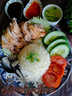 Gambar Nasi Ayam Hainan Menu SIHAT "Chinese food"