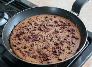 Una foto de Brownie en sartén (de avena y plátano)
