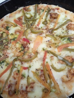 A picture of Pizza in pateeli.