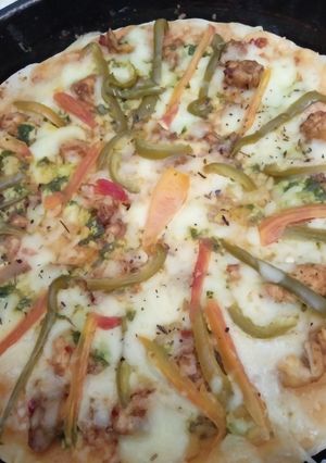 A picture of Pizza in pateeli.