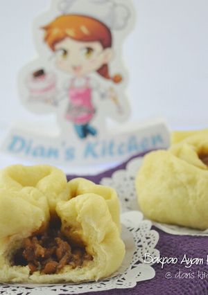 Foto resep Bakpao isi Ayam Kecap