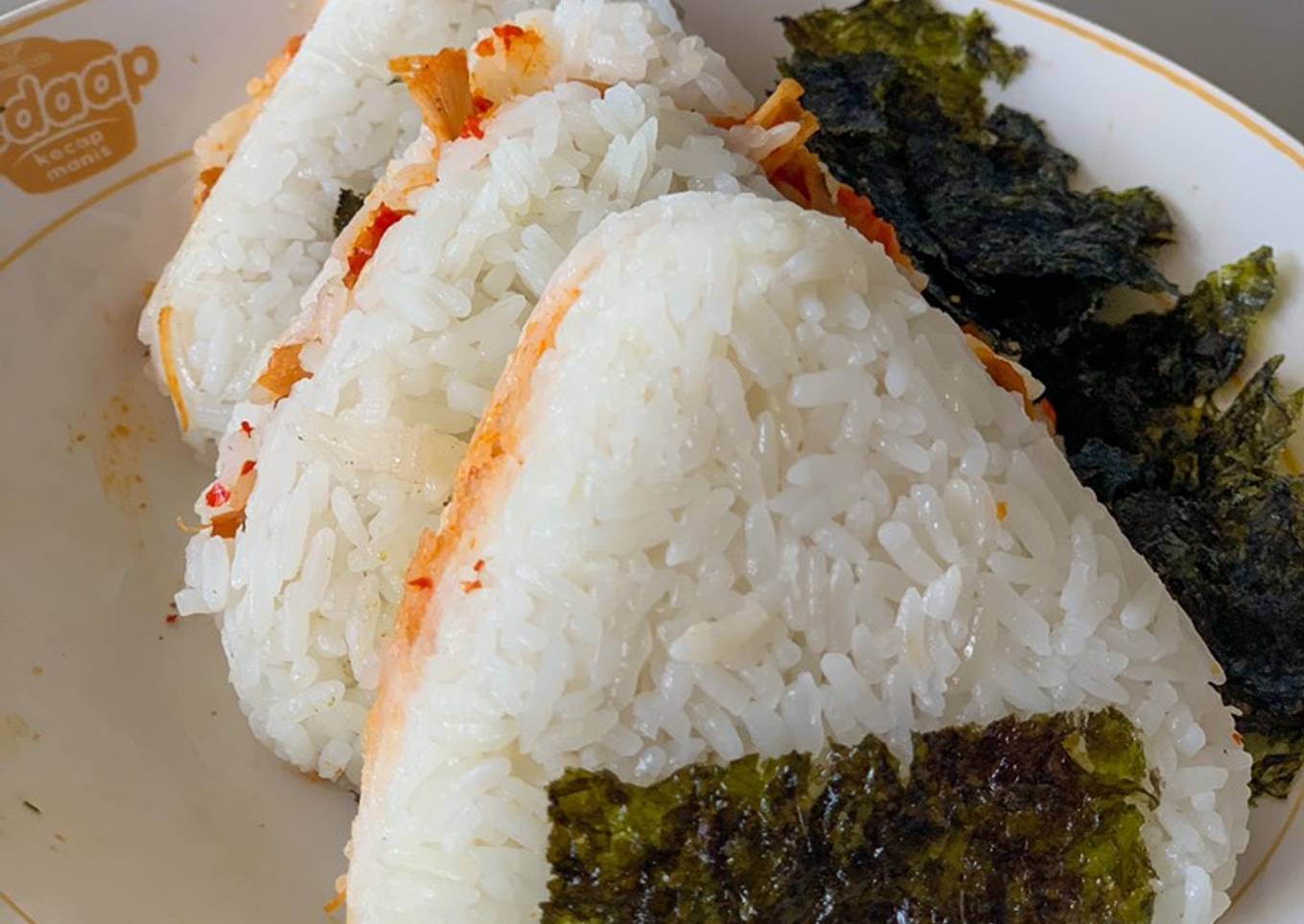 Resep Onigiri isi ayam pedas yang Lezat Sekali