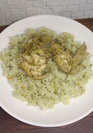 Foto resep Tavuk Kapama - Nasi Ayam Turki (rice cooker)