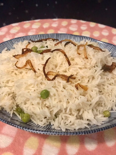 A picture of Peas Pulao / Matar pulao.