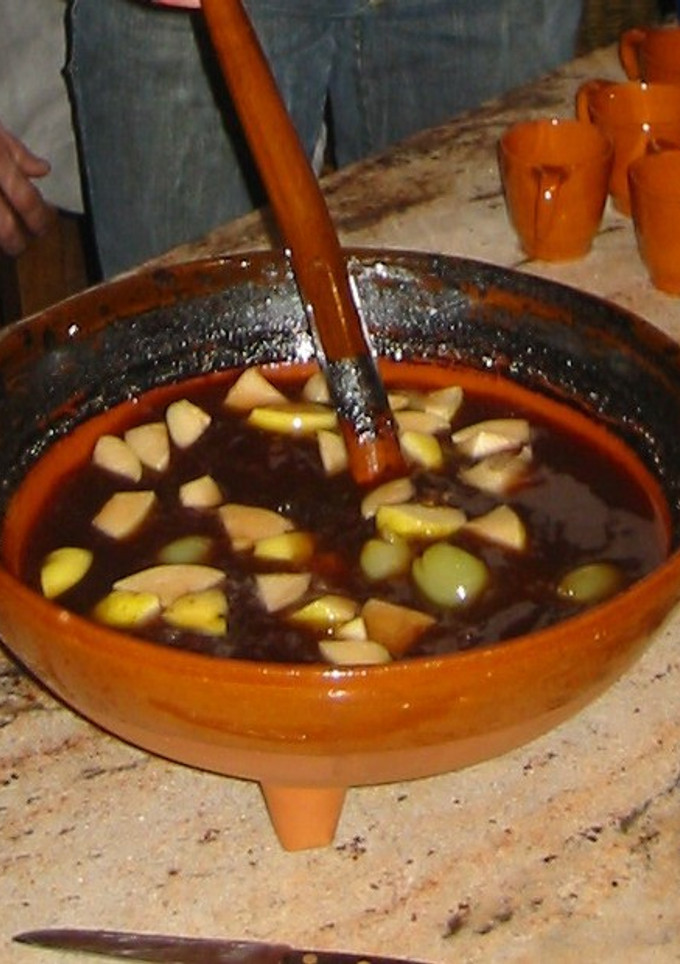 Una foto de Queimada gallega