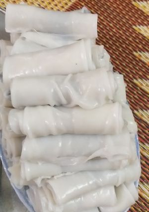 Hình của món Phở cuốn.
