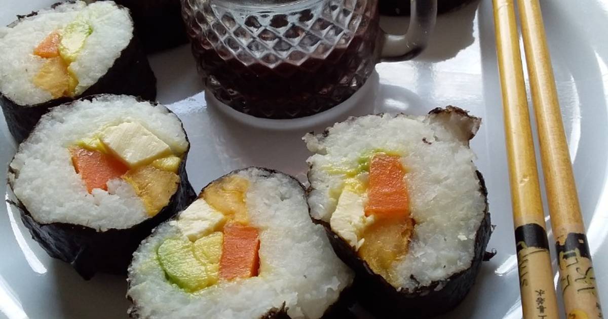 sushi de platano