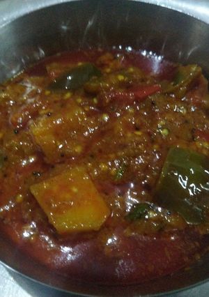 રીંગણા બટેટા નું શાક(Rigan Bateta Shaak Recipe in Gujarati) રેસીપી મુખ્ય ફોટો